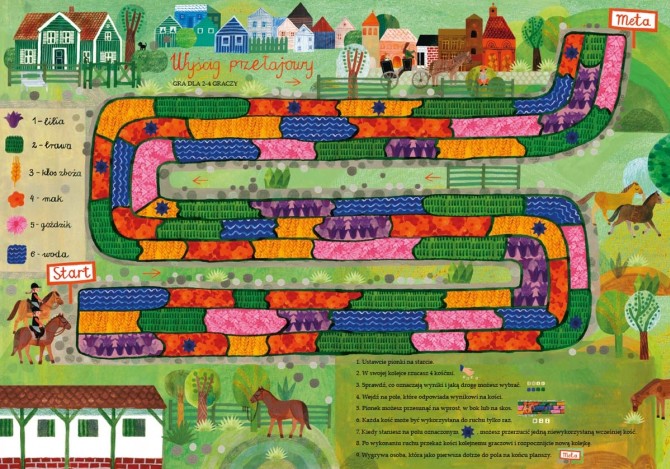 Książka "Opowiem ci, mamo, co robią konie" wydawnictwo Nasza Księgarnia