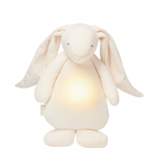 Szumiący królik z lampką Moonie - Cream