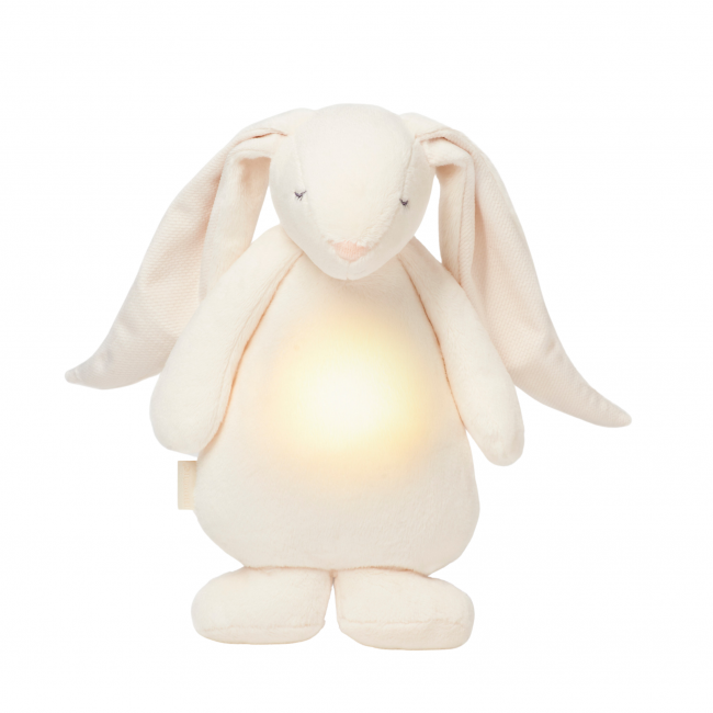 Szumiący królik z lampką Moonie - Cream