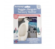 Gryzak sensoryczny Bickiepegs - Peggie the Penguin