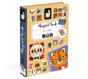 Magnetyczna układanka Magnetibook Janod - Puzzle zwierzątka