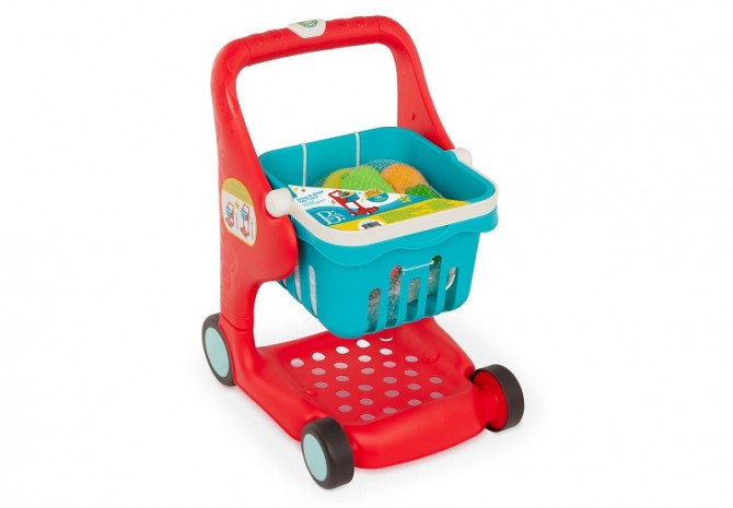 Muzyczny wózek na zakupy z koszykiem i akcesoriami B. Toys - Shop & Glow