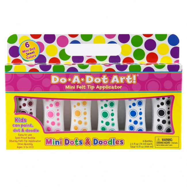 Duże Flamastry Kropkowe Mini Do-A-Dot Art - Klejnoty