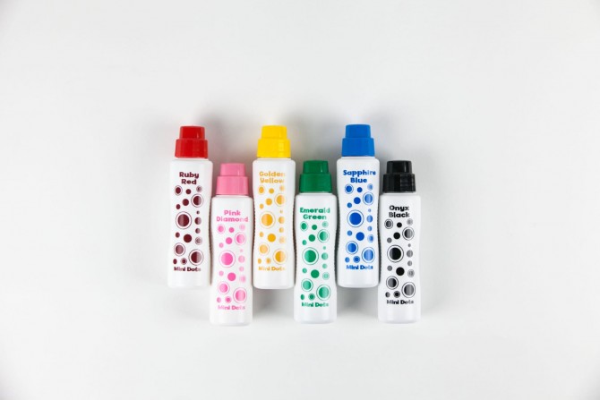 Duże Flamastry Kropkowe Mini Do-A-Dot Art - Klejnoty