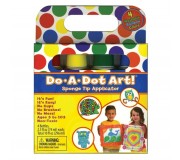 Duże Flamastry Kropkowe Do-A-Dot Art - Podstawowe Kolory
