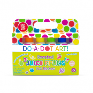 Duże Flamastry Kropkowe Pachnące Do-A-Dot Art - Soczyste Owoce