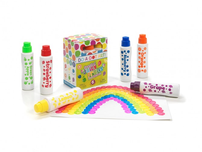 Duże Flamastry Kropkowe Pachnące Do-A-Dot Art - Soczyste Owoce