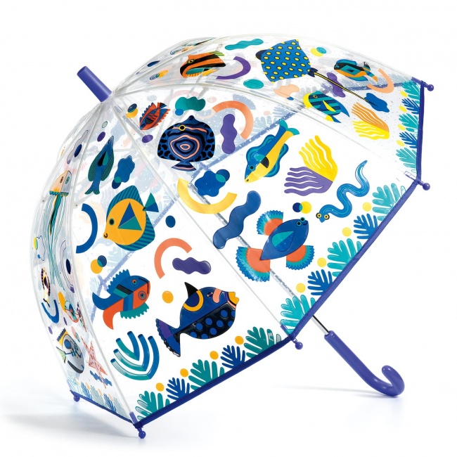 Parasol Przeciwdeszczowy Djeco - Magiczne rybki