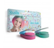 Zmywalne kredy do włosów Hair Chalk 2 szt Snails - Unicorn