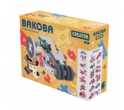 Piankowe klocki konstrukcyjne Bakoba - Creator box 74el.