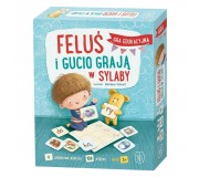 Gra Feluś i Gucio grają w sylaby wydawnictwo Nasza Księgarnia