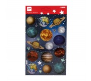 Naklejki holograficzne Apli Kids - Planety