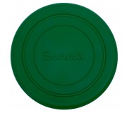 Silikonowy Dysk Scrunch - Ciemny Zielony