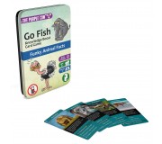 Podróżna gra karciana Kwartet The Purple Cow - Go Fish Zwierzęta