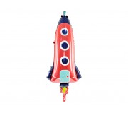 Balon foliowy Party Deco - Rakieta 115cm