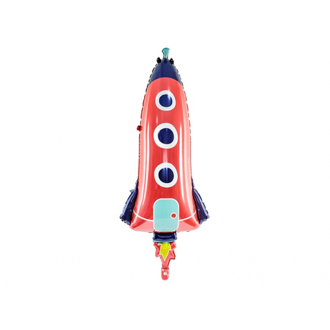 Balon foliowy Party Deco - Rakieta 115cm