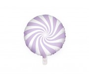 Balon foliowy Party Deco - Cukierek jasny liliowy 35cm