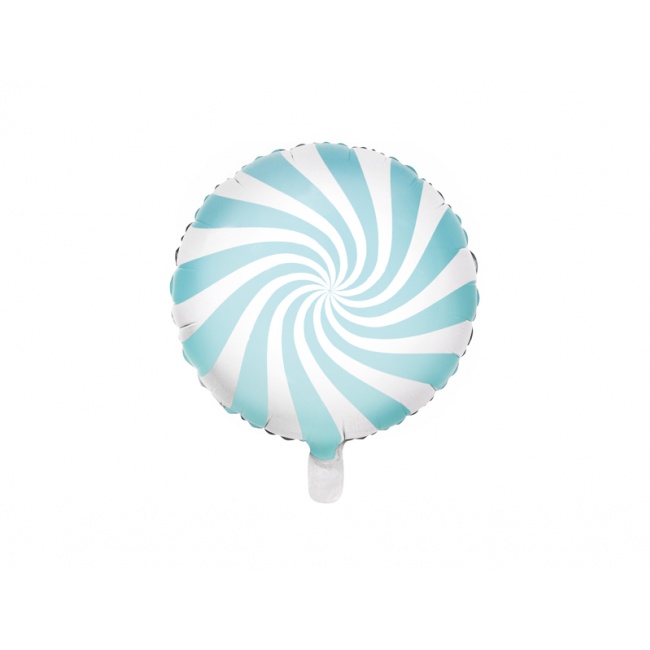 Balon foliowy Party Deco - Cukierek jasny niebieski 35cm