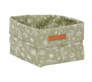 Pojemnik na akcesoria mniejszy Little Dutch - Wild Flowers Oliwka