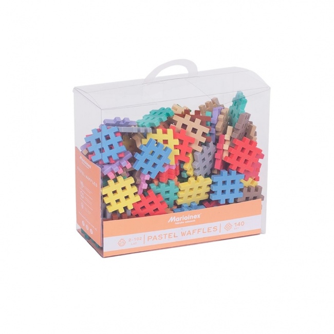 Klocki Mini Waffle Marioinex - Pastel 140 elementów
