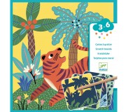 Wydrapywanka dla maluchów Djeco - Duże zwierzęta