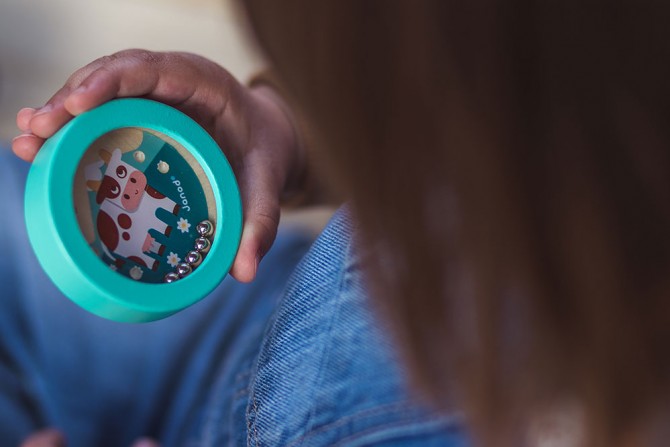 Gra zręcznościowa z kuleczkami Janod - Pocket 3+