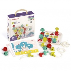 Eco Układanka: Aktywizujące Pinezki Miniland