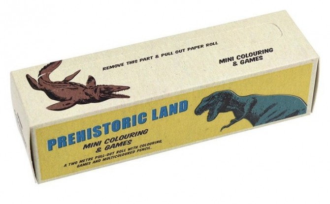 Kolorowanka w rolce Rex London - Dinozaury