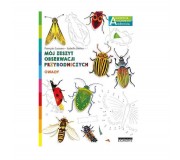 Książka "Owady. Mój zeszyt obserwacji przyrodniczych" wydawnictwo Harperkids