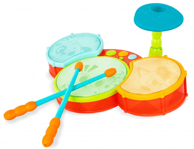 Interaktywny zestaw perkusyjny B.Toys - Little Beats