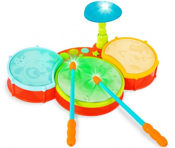 Interaktywny zestaw perkusyjny B.Toys - Little Beats