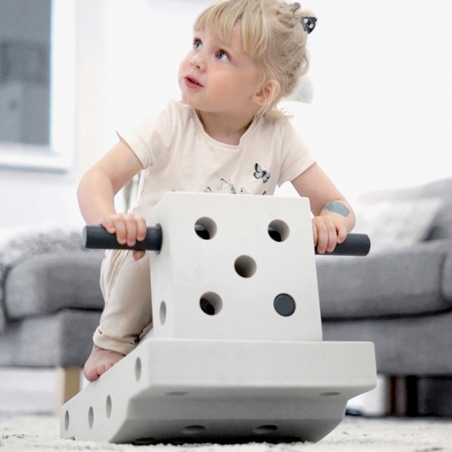 Kreatywne klocki rozwijające motorykę dużą Curiosity kit 4in1 MODU - czerwony