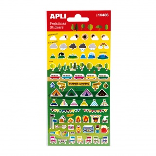 Naklejki Apli Kids - Kemping