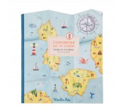 Kolorowanka z naklejkami Moulin Roty - Odkrywanie Świata