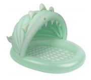 Basen dmuchany dla dzieci z daszkiem Sunnylife - Surfing Dino