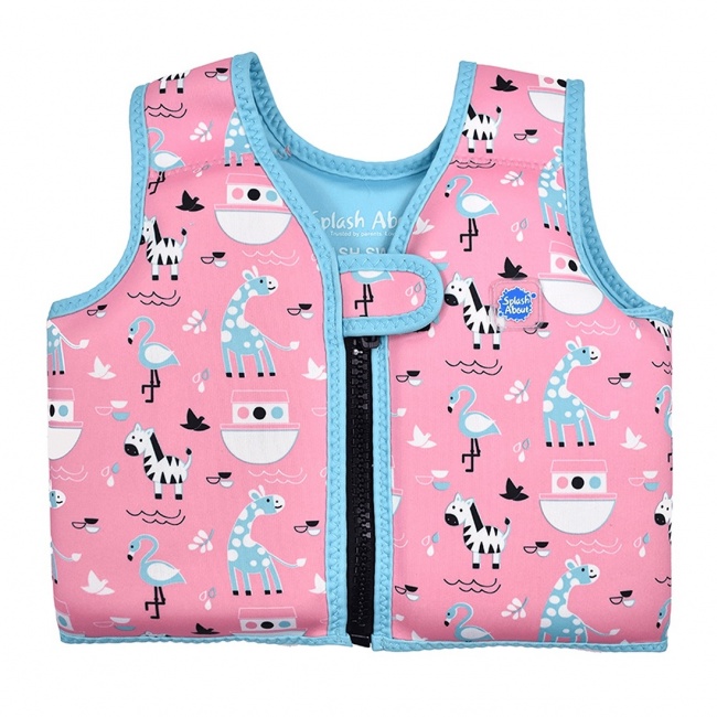 Swim Vest Go Splash – kamizelka bez regulacji pływalności do nauki pływania S 1-2 lata Arka Niny
