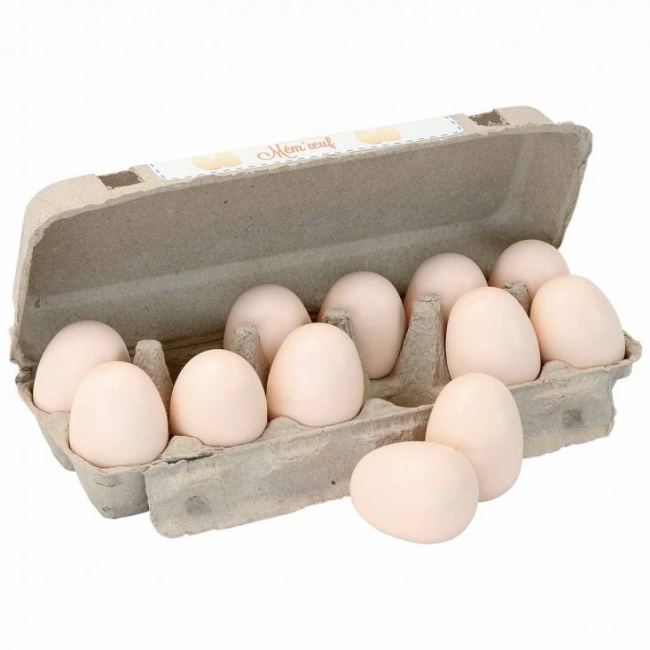 Gra MEMO dźwiękowe Vilac - Jajka 2x6 elementów