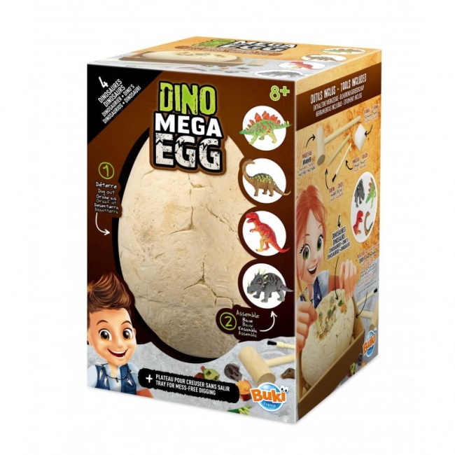 Mega jajko dinozaura Buki