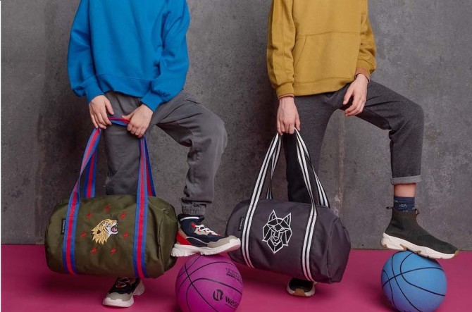 Torba weekendowa Caramel & cie. - Grrr Green