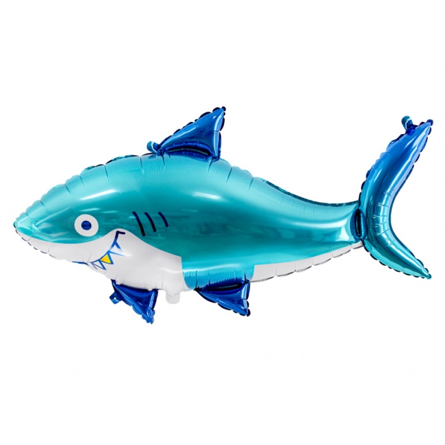 Balon foliowy Party Deco - Rekin 92 x 48 cm