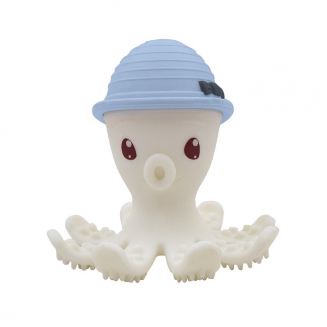 Gryzak Zabawka Mombella - Ośmiornica Light Blue