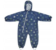 Kombinezon przeciwdeszczowy z podszewką All In One LittleLife - Stars 18-24m