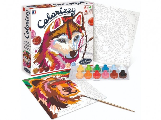 Zestaw do malowania Colorizzy SentoSphere - Zwierzęta lasu