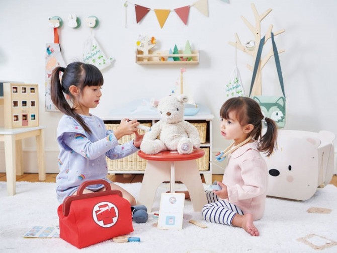 Zestaw lekarski z kuferkiem Tender Leaf Toys