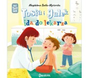 Książka "(Nie) tacy sami T.6 Tosia i Julek idą do lekarza" wydawnictwo Dwukropek