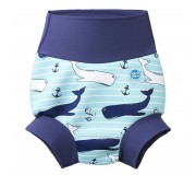 Pieluszka do pływania Happy Nappy 24-36 msc Wieloryby (XXL)