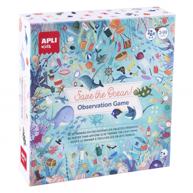 Gra obserwacyjna Apli Kids - Save The Ocean