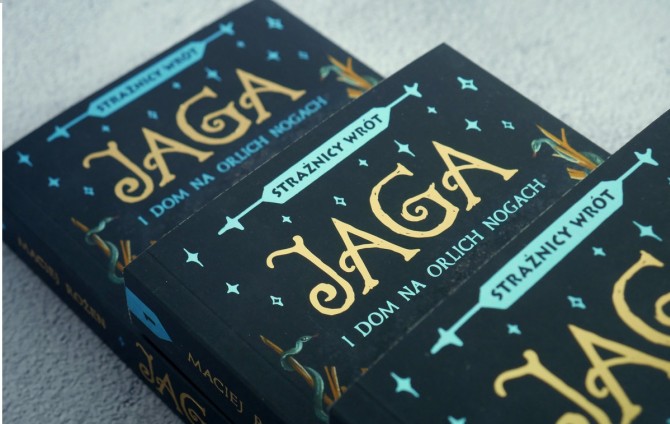 OUTLET Książka "Jaga i dom na orlich nogach. Strażnicy wrót" wydawnictwo Zielona Sowa