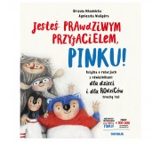 Książka "Jesteś prawdziwym przyjacielem, Pinku!" wydawnictwo Sensus