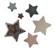 Piramidka sensoryczna Mushie - Nesting Star